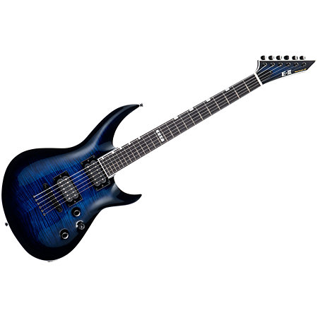 ESP E-II Horizon-III Reindeer Blue + étui