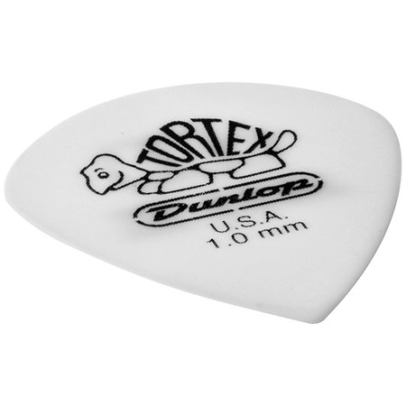 478R100 Tortex White Jazz III 1,00 mm Sachet de 72 Dunlop