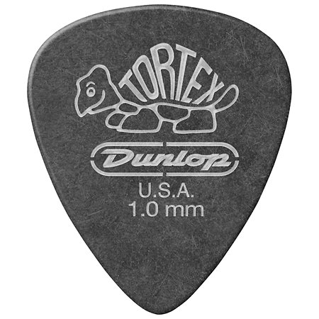 488P100 Tortex Pitch Black 1,00 mm Sachet de 12 Dunlop