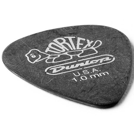 488P100 Tortex Pitch Black 1,00 mm Sachet de 12 Dunlop