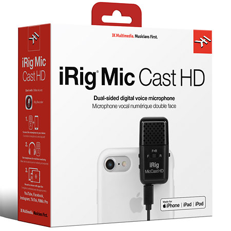 iRig Mic Cast HD IK Multimédia