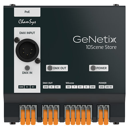 GeNetix 10Scene Store ChamSys