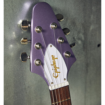 Kirk Hammett 1979 Flying V Purple Metallic Epiphone