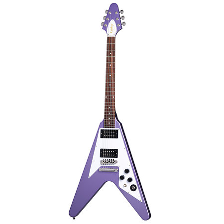 Kirk Hammett 1979 Flying V Purple Metallic Epiphone