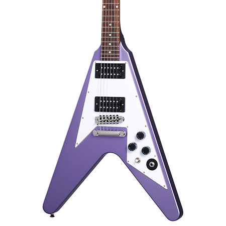 Kirk Hammett 1979 Flying V Purple Metallic Epiphone