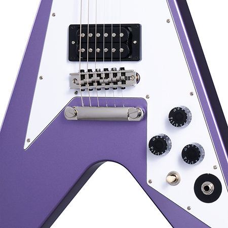 Kirk Hammett 1979 Flying V Purple Metallic Epiphone