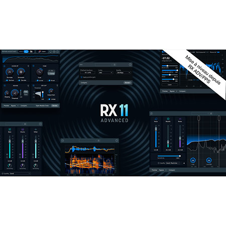 Izotope RX 11 Advanced upg RX ADV/PPS (licence)