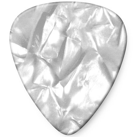 Dunlop 483R04EXH Genuine Celluloid Classic Perloid blanc Extra heavy x72