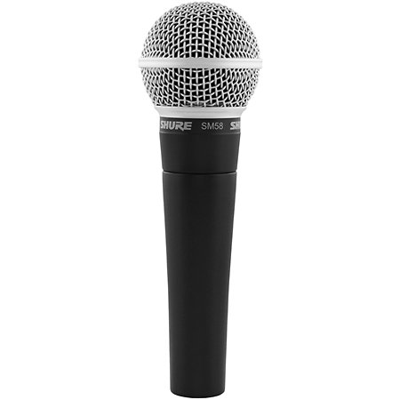 Pack SM58 + Câble + Pied Shure