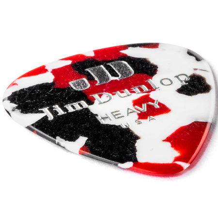 483R08H Genuine Celluloid Classic Perloid orange Heavy x72 Dunlop