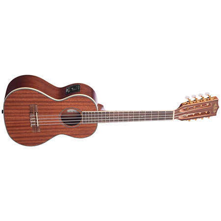 KA-8 Gloss Mahogany Tenor 8 cordes électro-acoustique Kala