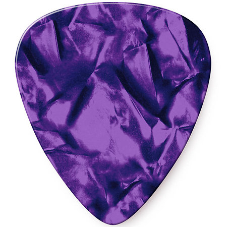 Dunlop 483R13TH Genuine Celluloid Classic, Perloid violet, Thin, x72