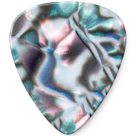 Dunlop 483R14MD Genuine Celluloid Classic Abalone Medium x72
