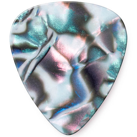 Dunlop 483R14TH Genuine Celluloid Classic Abalone Thin x72