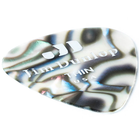 483R14TH Genuine Celluloid Classic Abalone Thin x72 Dunlop