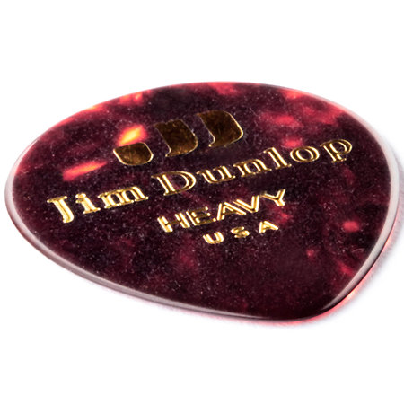485R05HV Genuine Celluloid Teardrop Écaille Heavy x72 Dunlop