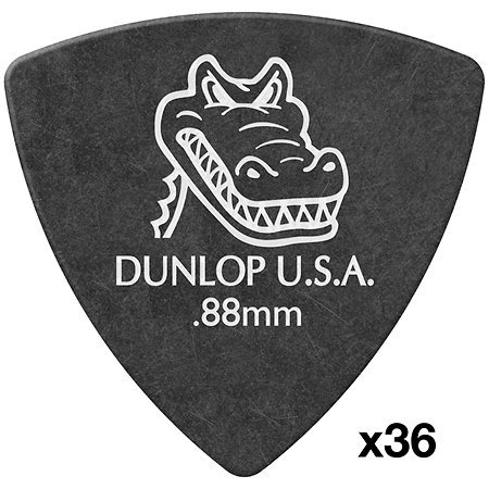 Dunlop 572R088 Gator Grip Small Triangle 0,88 mm x36