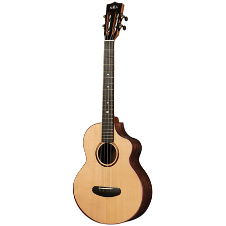 Contour collection Solid Gloss Spruce Rosewood Baritone Cutaway + housse Kala