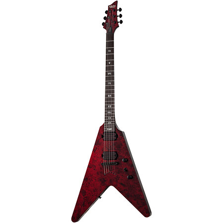 Apocalypse V-1 Red Reign Schecter