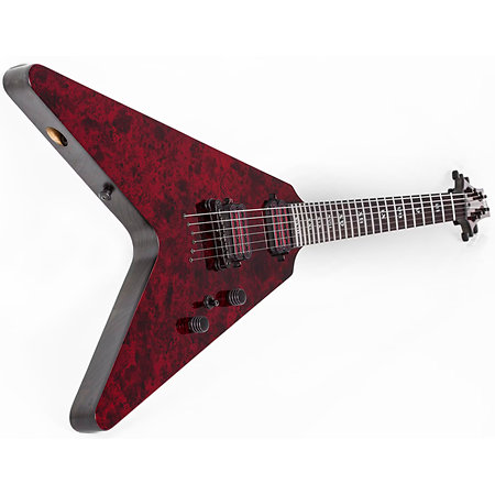 Apocalypse V-1 Red Reign Schecter