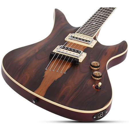 Avenger Exotic Natural Satin Ziricote Schecter