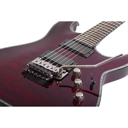 Hellraiser C-1 Floyd Black Cherry LH Schecter