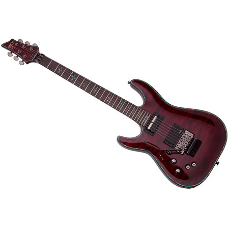 Schecter Hellraiser C-1 Floyd Sustainiac Black Cherry LH