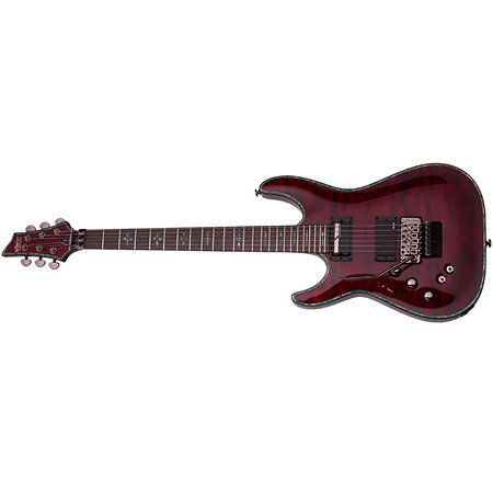 Schecter Hellraiser C-1 Floyd Sustainiac Black Cherry LH