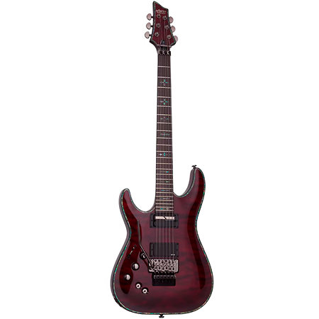 Hellraiser C-1 Floyd Sustainiac Black Cherry LH Schecter