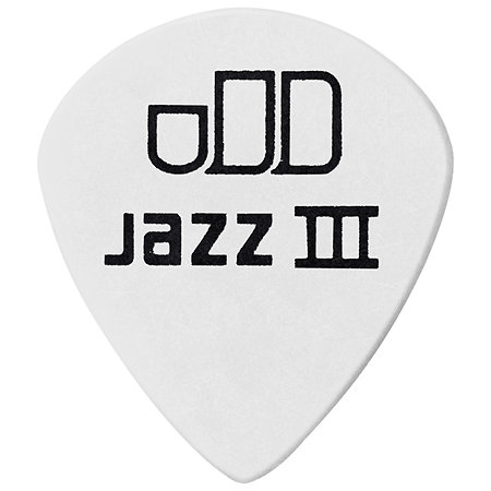 Dunlop 478R88 Tortex White Jazz III 0,88 mm Sachet de 72