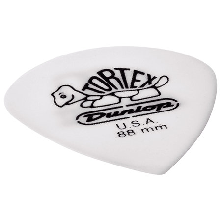 478R88 Tortex White Jazz III 0,88 mm Sachet de 72 Dunlop