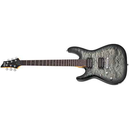 C-6 Plus Charcoal Burst LH Schecter