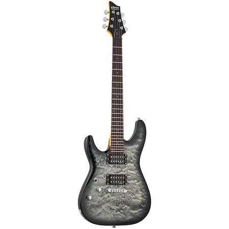 C-6 Plus Charcoal Burst LH Schecter