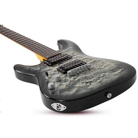 C-6 Plus Charcoal Burst LH Schecter