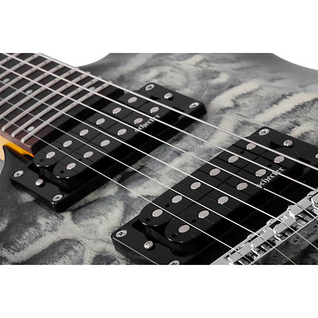 C-6 Plus Charcoal Burst LH Schecter