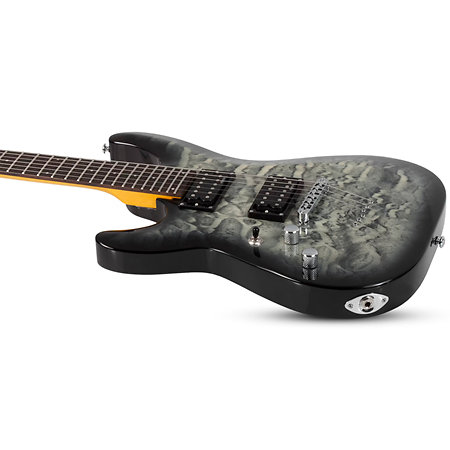 C-6 Plus Charcoal Burst LH Schecter