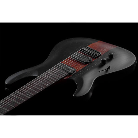 C-7 Multi-Scale Rob Scallon Satin Dark Roast LH Schecter