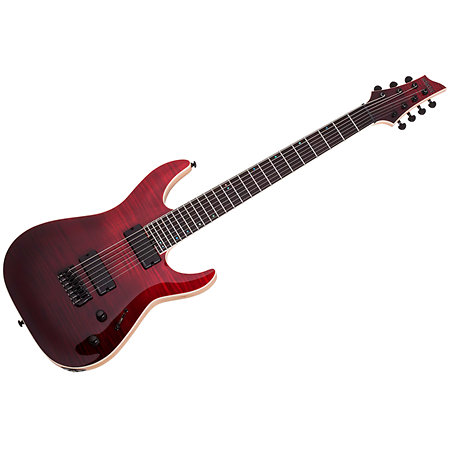 Schecter C-7 SLS Elite Blood Burst