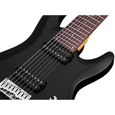 C-8 Deluxe Satin Black Schecter