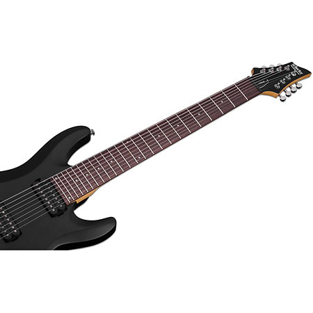 C-8 Deluxe Satin Black Schecter