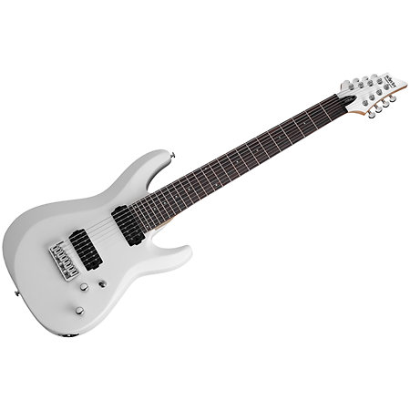 Schecter C-8 Deluxe Satin White