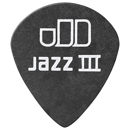 Dunlop 482R073 Tortex Pitch Black Jazz III 0,73 mm Sachet de 72