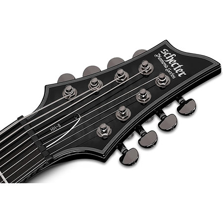 Hellraiser C-8 Hybrid Trans Black Burst Schecter