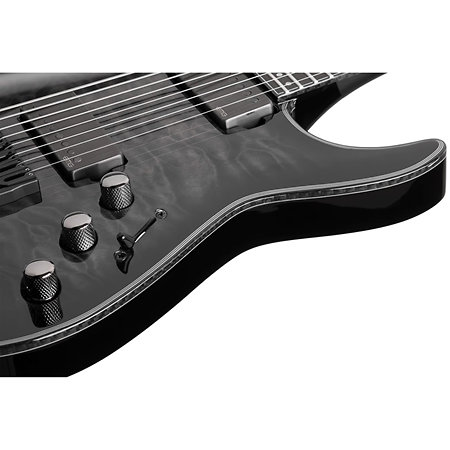 Hellraiser C-8 Hybrid Trans Black Burst Schecter