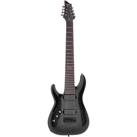 Hellraiser C-8 Hybrid Trans Black Burst LH Schecter