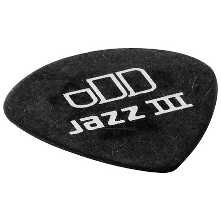 482R60 Tortex Pitch Black Jazz 0.60 mm Sachet de 72 Dunlop