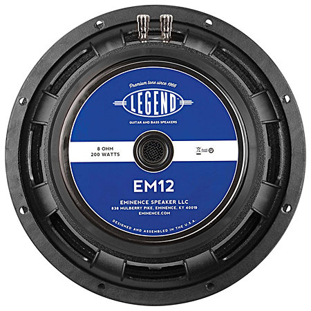 Legend EM12 12" Lead / Rhythm Guitar Eminence