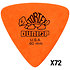 431R60 Tortex Triangle 0,60 mm Sachet de 72 Dunlop