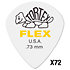 466R073 Tortex Flex Jazz III XL 0,73 mm Sachet de 72 Dunlop