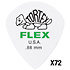 468R088 Tortex Flex Jazz III 0,88 mm Sachet de 72 Dunlop